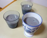 お砂糖なしでやさしい味の黒ごまプリン作り方9写真