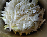 白菜とえのき茸のきな粉炒り卵和え作り方1写真