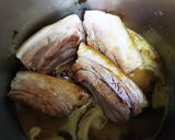 ニンニク生姜の豚の角煮 圧力作り方2写真