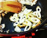 大根ちくわ豚挽き肉炒め。作り方3写真