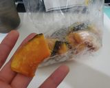 材料ひとつカボチャアイス★作り方5写真