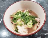 和の食卓に　厚揚げと大根と鶏肉の煮物！作り方6写真