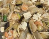 中華風残り物であんかけ炒め作り方10写真