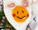 ナルトで可愛い目玉焼きちゃん♪お弁当にも作り方4写真