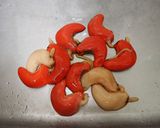 ホタテ卵のカラスミ作り方1写真