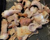 牛ホルモンのネギ塩焼き作り方4写真