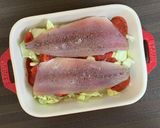 アジのトマトパン粉焼き作り方4写真
