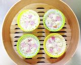 朝食昼食卵なしHMベーコンチーズ蒸しパン作り方7写真