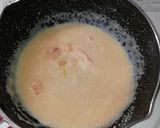 明太子クリーム風パスタ作り方2写真