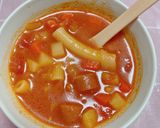 野菜ごろごろミネストローネ作り方5写真