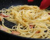 失敗しないカルボナーラ作り方5写真