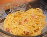 失敗しないカルボナーラ作り方6写真