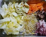 簡単!五目餡かけ焼きそば 作り方2写真