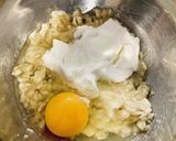 離乳食　柔らかバナナパンケーキ作り方2写真