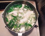 簡単☆豆腐と搾菜の中華風スープ作り方1写真