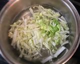 白菜とたまごのスープ(3人分)作り方1写真