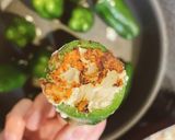 卵・パン粉不使用　鶏胸肉ピーマンの肉詰め作り方10写真
