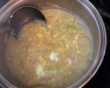 白菜とたまごのスープ(3人分)作り方5写真