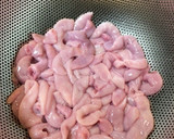 コブクロとピーマンの黒胡椒炒め作り方1写真