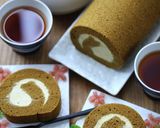 ほうじ茶シフォン♡ロールケーキ作り方23写真