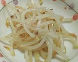 もやし、醤油とごま油だけ作り方14写真
