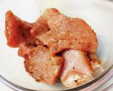 豚モモひとくちカツ揚げ焼きソースがらめ。作り方1写真