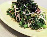 菜の花の彩りナムル作り方3写真
