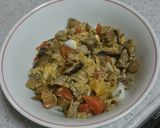 がめ煮とじ丼作り方4写真