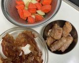 酢豚　豚バラ薄切りでチャレンジ作り方3写真