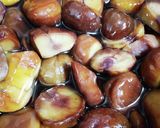 栗の甘露煮！しっとり甘栗マロングラッセ作り方3写真