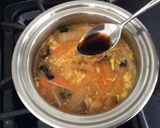 キムチと油揚げの酸辣湯作り方6写真