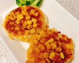 コーンとはんぺんフワフワお焼き作り方5写真
