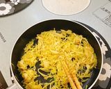 カレー風味キャベツのハムサンドバゲット作り方1写真