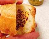 カレー風味キャベツのハムサンドバゲット作り方3写真
