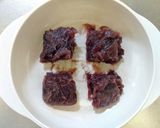 おやつに簡単卵なしHM粒あん抹茶蒸しパン作り方2写真