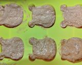 プーと牛乳パックで♪人参ホットケーキ焼き作り方3写真