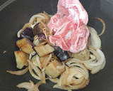 お弁当★甘辛玉ねぎとナスの豚生姜焼き作り方8写真