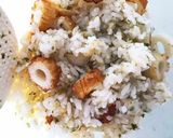 簡単♪磯辺天むす／ちくわ＆揚げ玉作り方2写真
