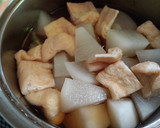 大根と油揚げの煮物作り方5写真