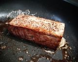 粒マスタードソースでローストビーフ！作り方1写真
