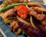 牛肉と茄子のソテー(バルサミコ風味)作り方6写真