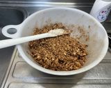 ザクザクココアオートミールクッキー作り方3写真