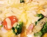私の ピザ風 野菜たっぷり卵焼き作り方5写真