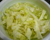 簡単！まるごとレタスの中華炒め作り方1写真