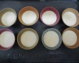 クリームチーズ＆胡桃の全粒粉マフィン♬作り方3写真