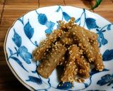 シャキシャキ!たたきごぼう!作り方8写真
