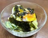 カリカリしらすとトローり卵のサラダ作り方4写真