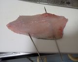 カガミダイの炙り刺し作り方3写真