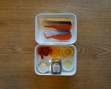鮭のムニエル♪牡蠣とチーズのレモンソース作り方1写真