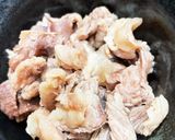 牛すじとろとろカレー　いつもの鍋で簡単作り方2写真